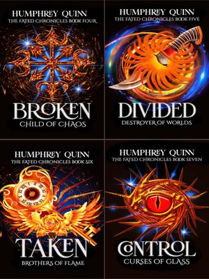 cover image of The Fated Chronicles Books 4-7 (Broken, Divided, Taken, Control)
